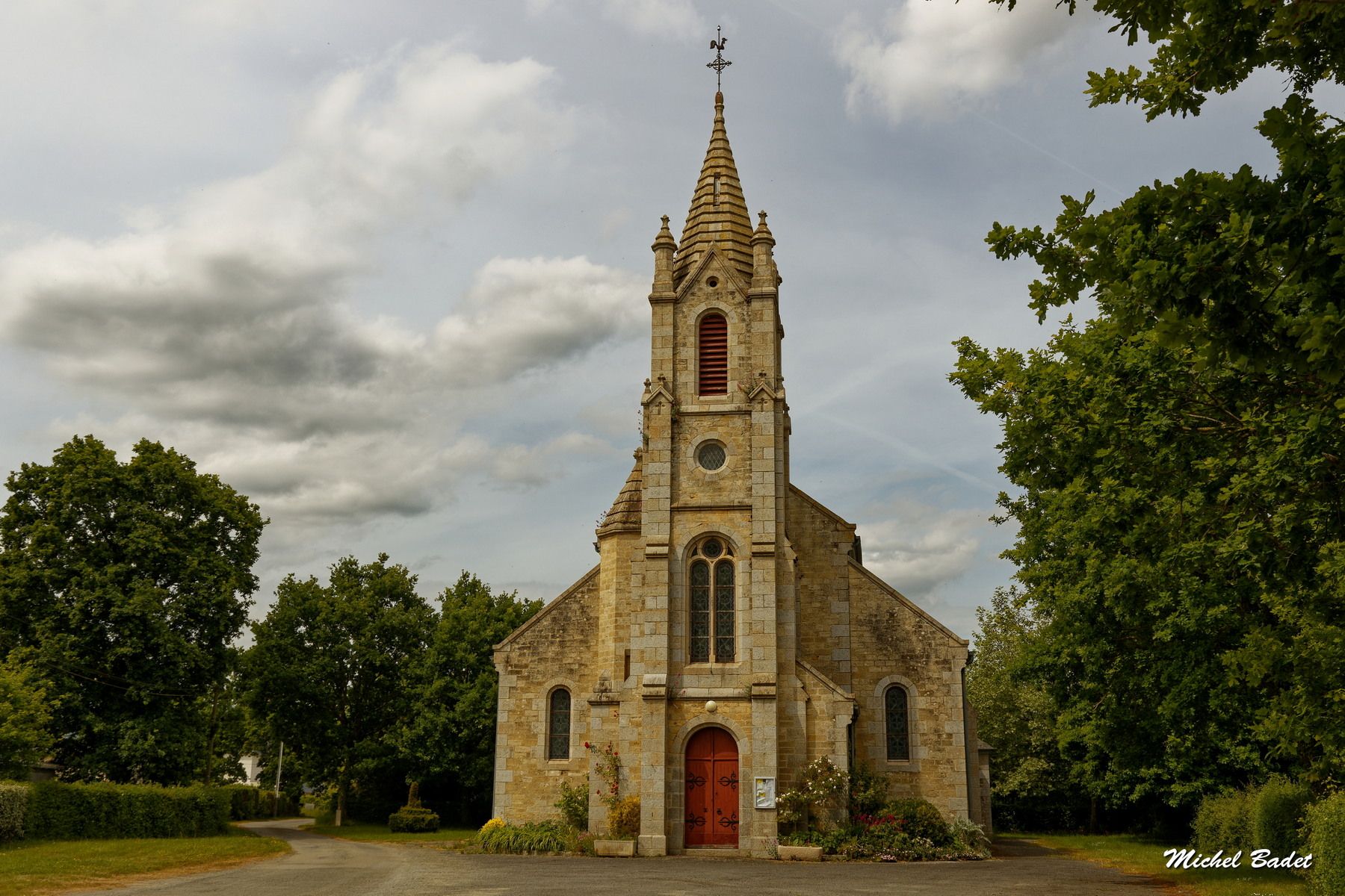 Church of Saint-André des eaux, France