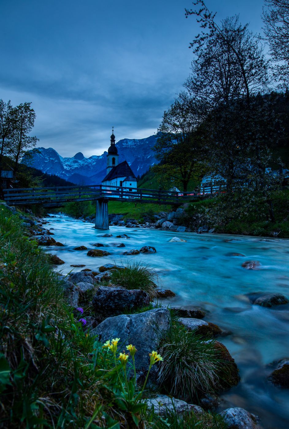Church St. Sebastian, Ramsau, Berchtesgaden, Germany