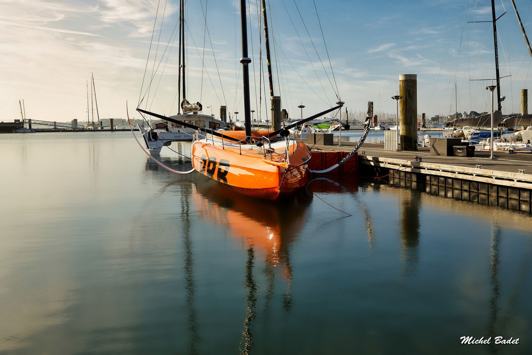 City of the sea Eric Tabarly, France
