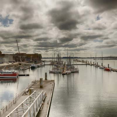 City of the sea Eric Tabarly, France