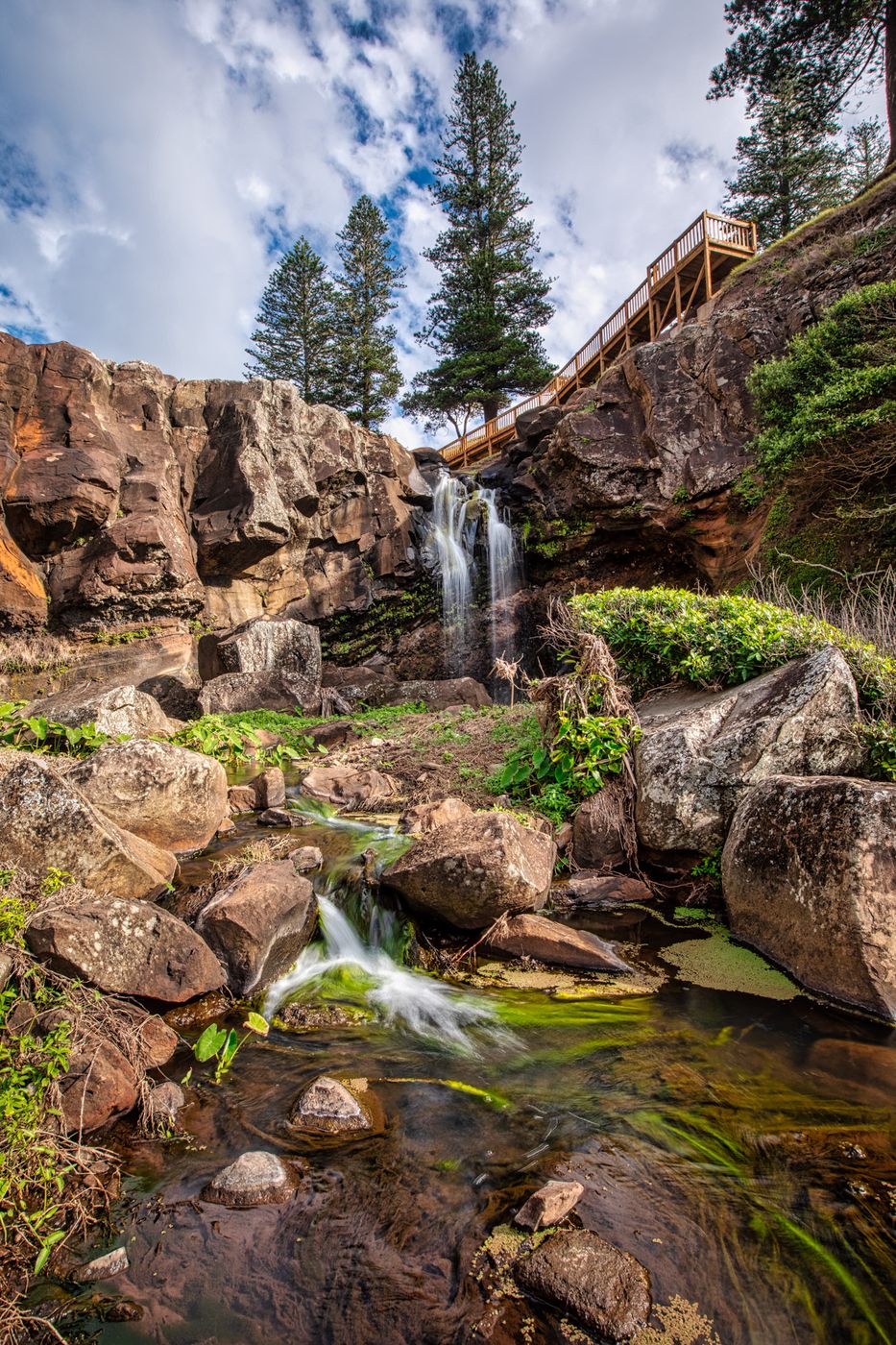 Cockpit Waterfall, Norfolk Island, Norfolk Island