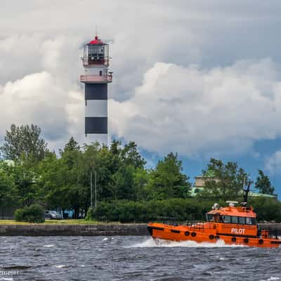 Daugavgrīva Lighthouse, Latvia