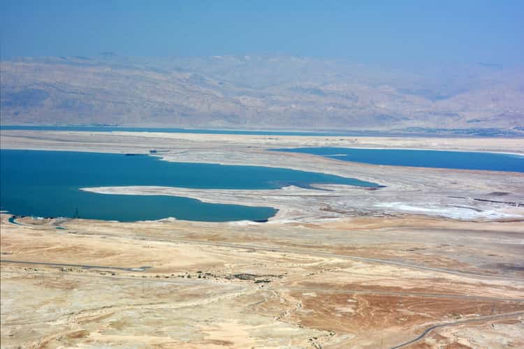 Dead Sea from Masada