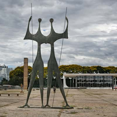 Dois Candangos Monument, Brazil