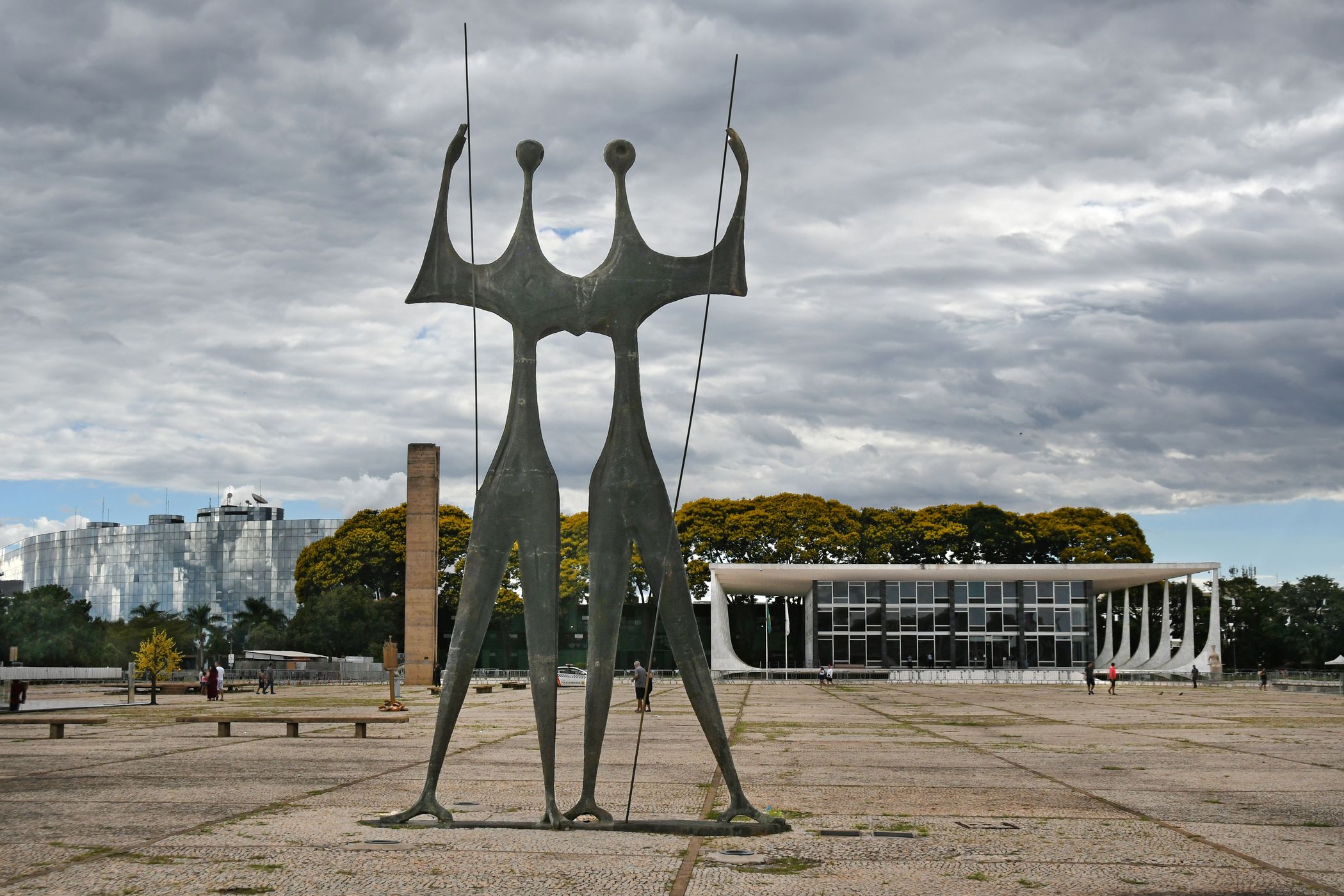 Dois Candangos Monument, Brazil