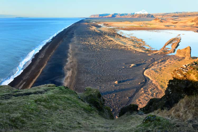 The Endless Black Beach from Dyrhólaey Viewpoint