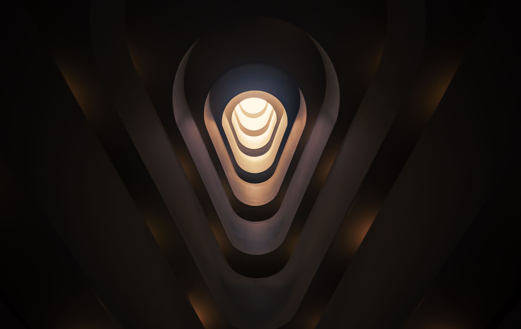 Staircase inside Eelkenhof Enschede, Netherlands