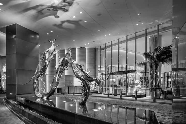 Entrance Crown Towers Hotel, Barangaroo, Sydney