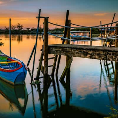 Escaroupim (stilt pier), Portugal