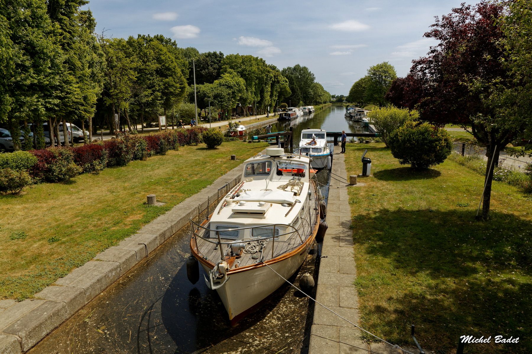 Evran, Ille-et-Rance Canal, France