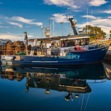 Fishing Boat Triabunna, Tasmania, Australia