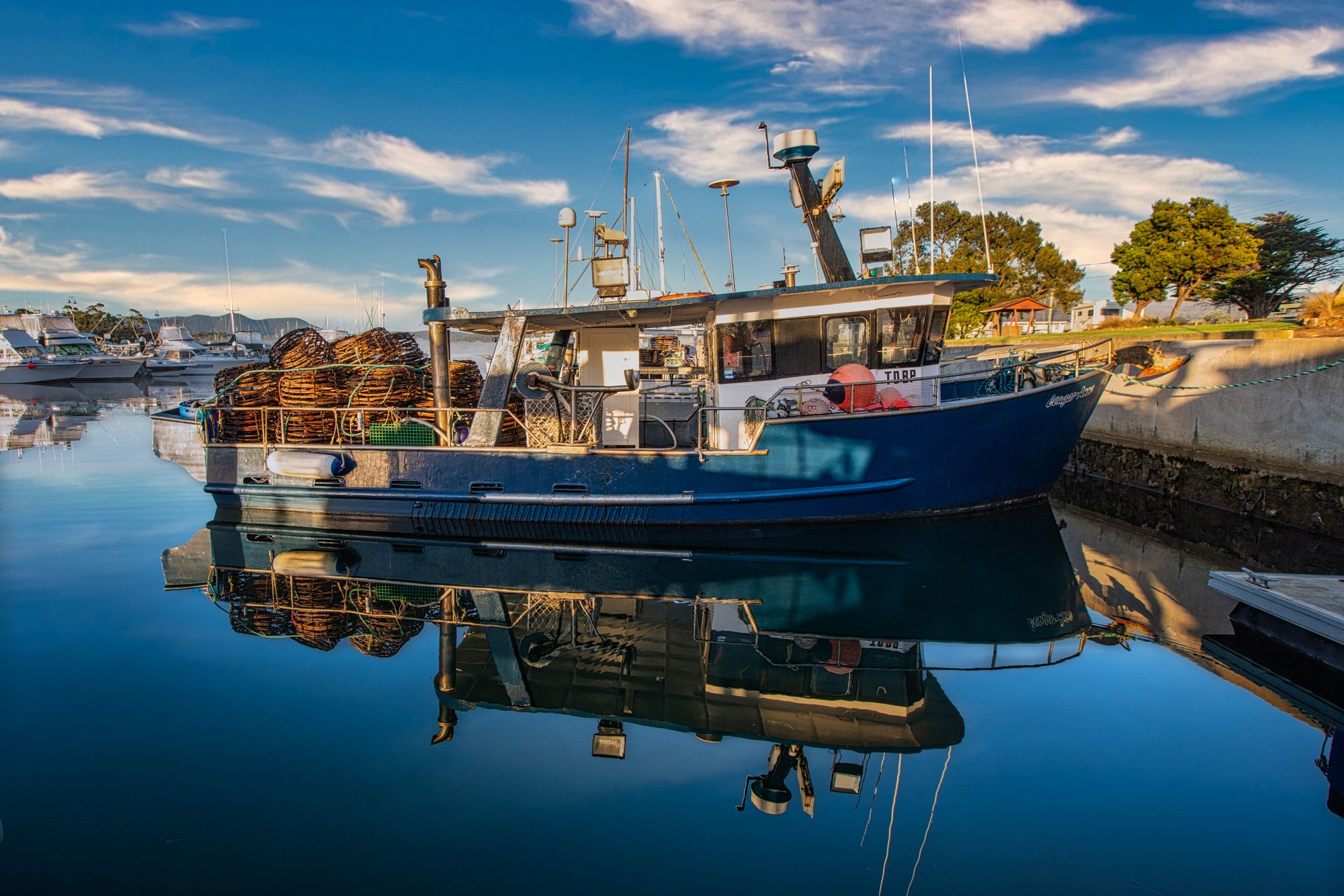 Fishing Boat Triabunna, Tasmania, Australia