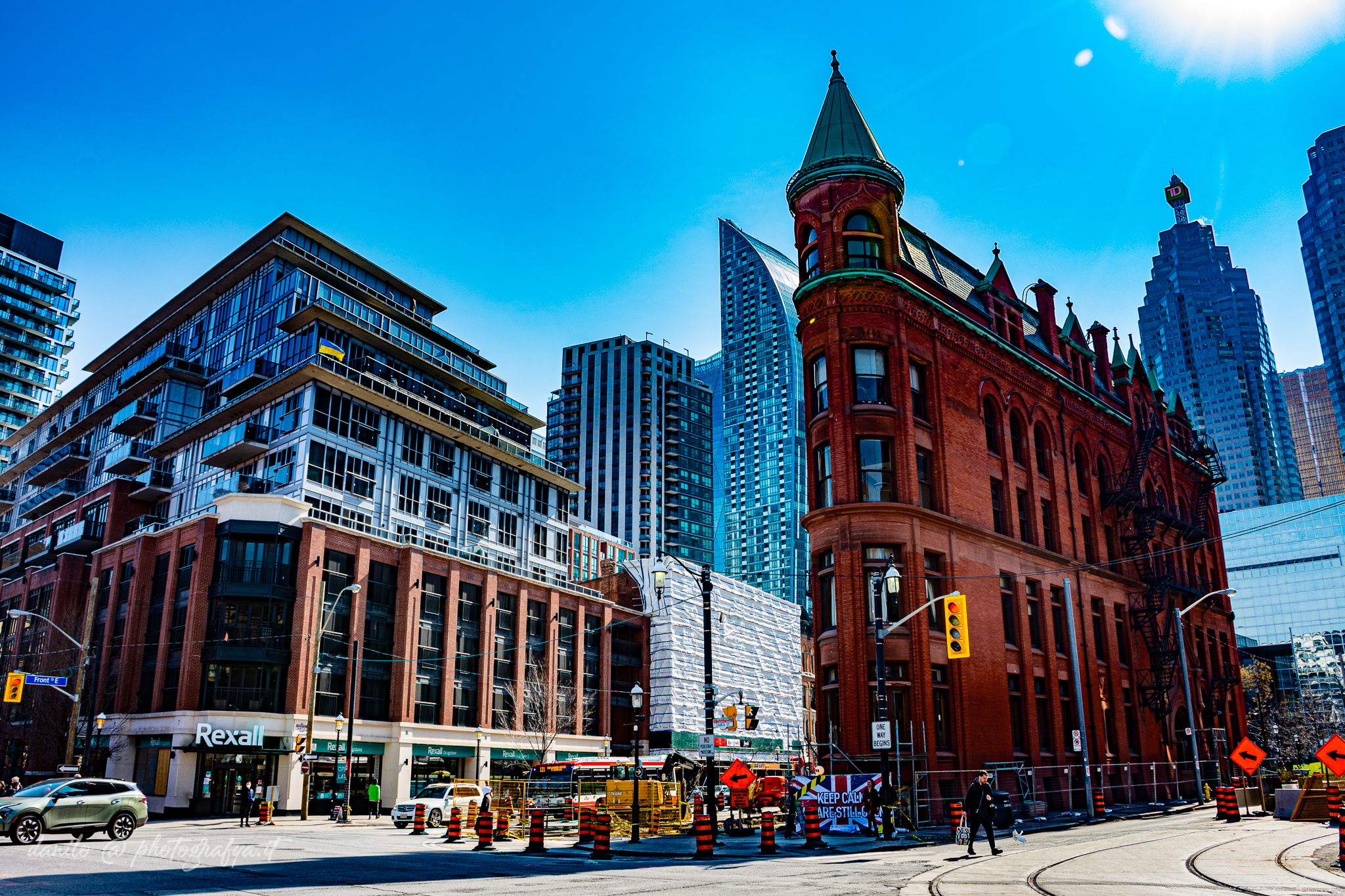 Flatiron Building, Toronto, Canada