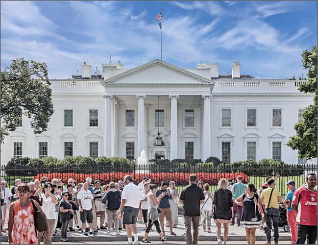 Front of the White House