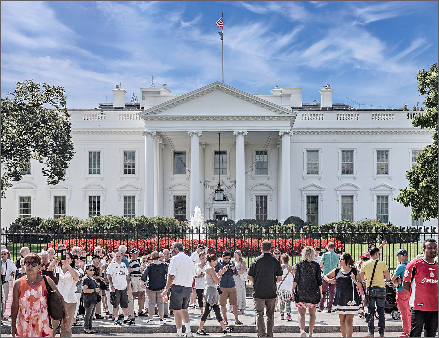Front of the White House, USA