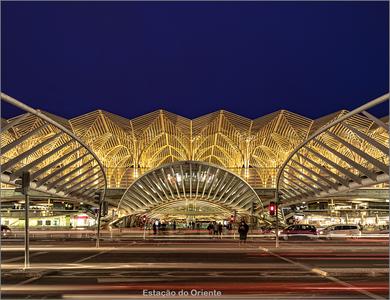 Gare do Oriente, Lissabon.