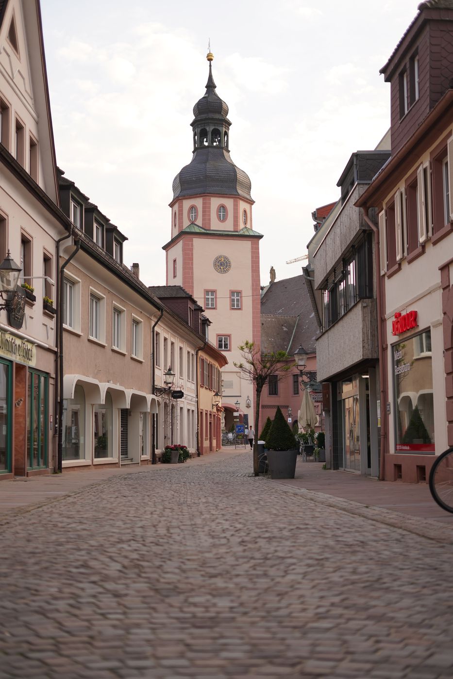 Gasse Nähe Stadthotel Ettlingen, Germany