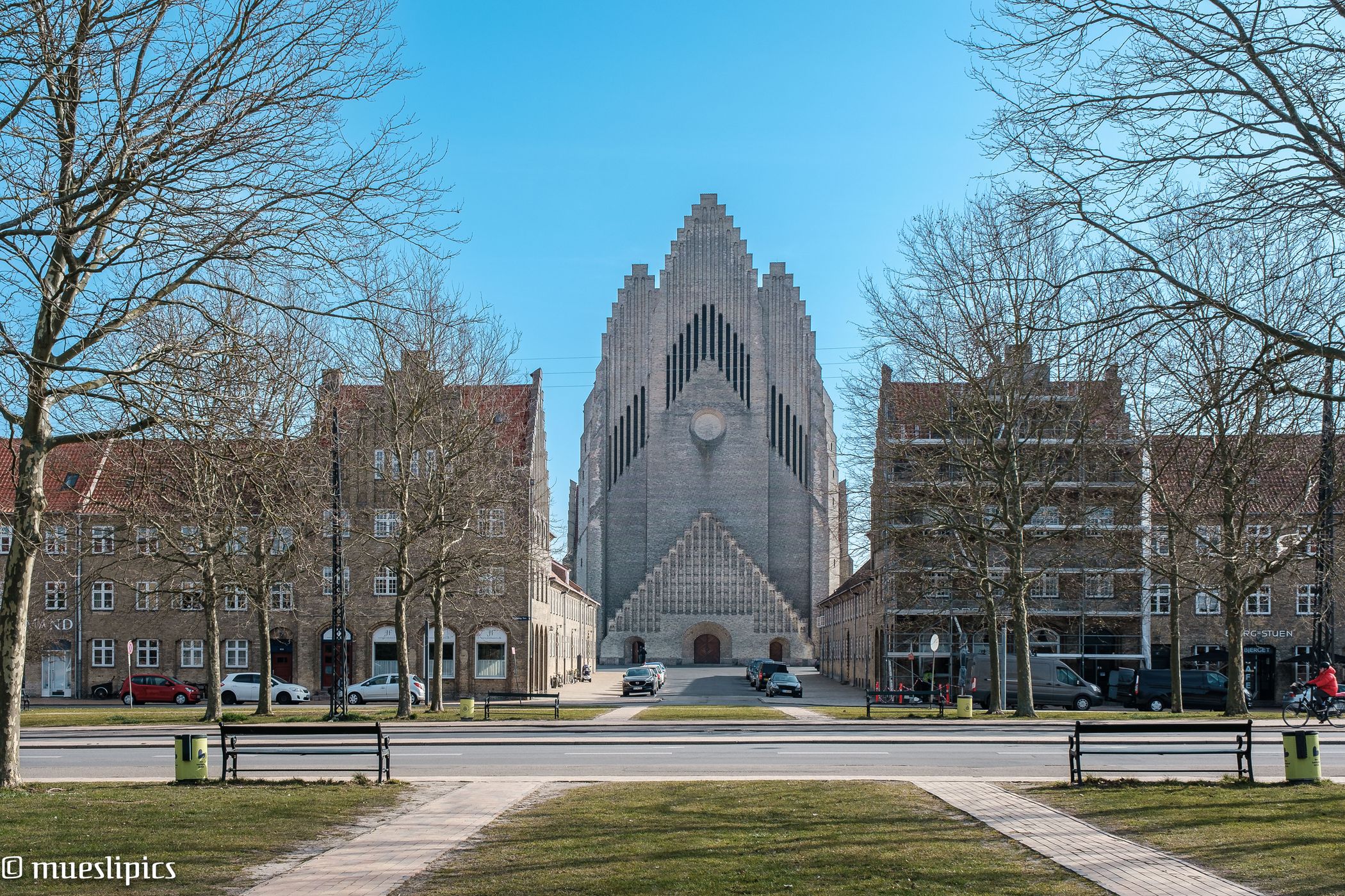 Grundtvigs Church, Copenhagen, Denmark