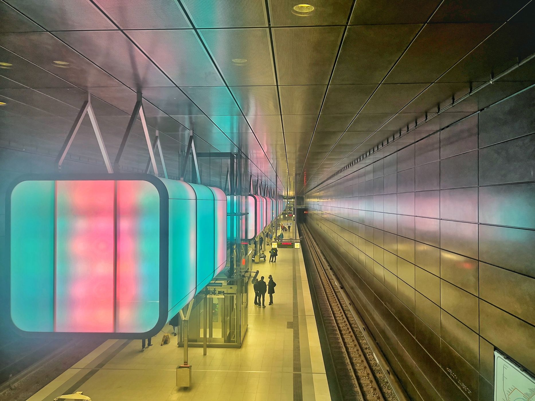 Hamburg Metro Station, Germany