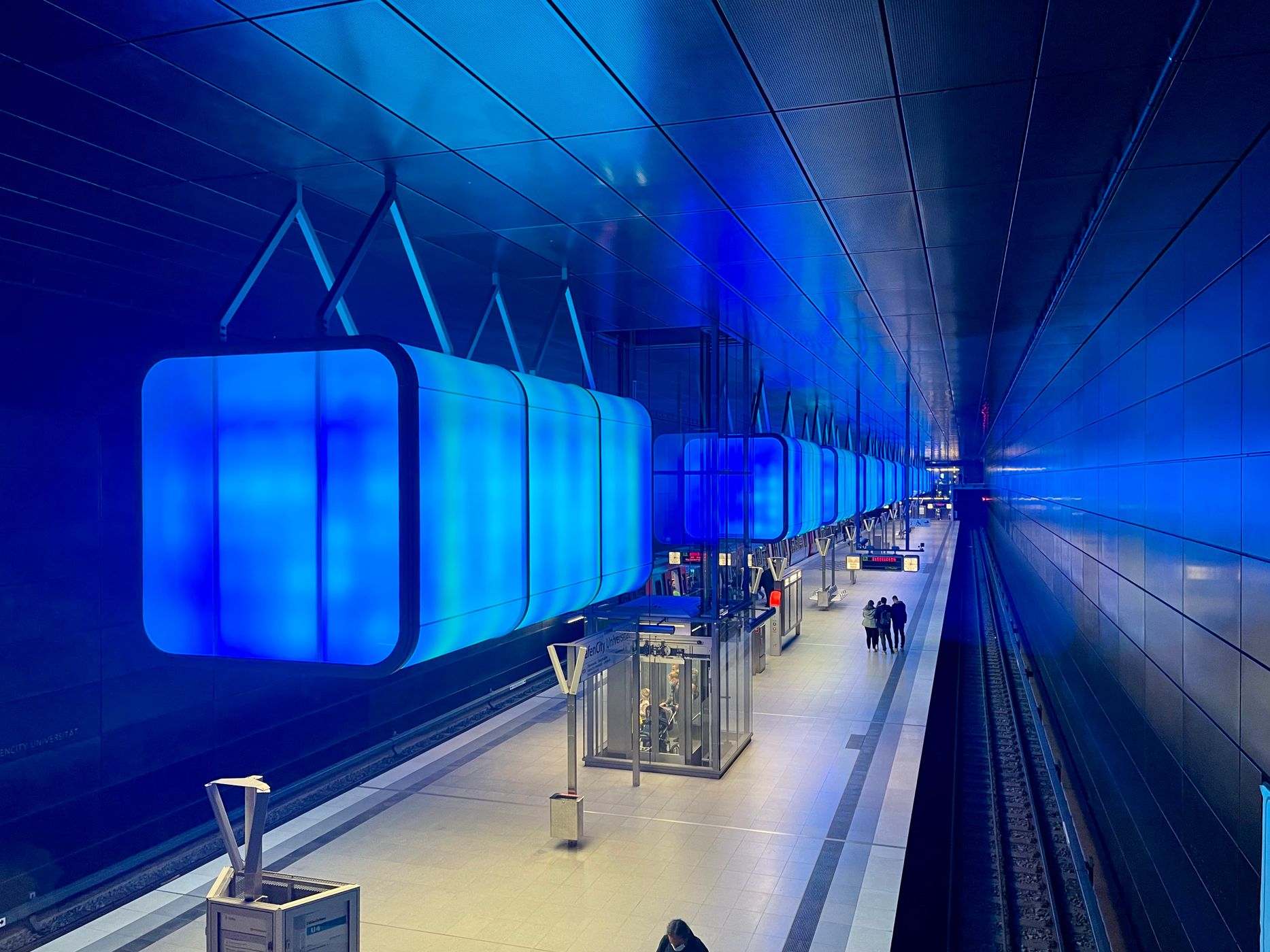 Hamburg Metro Station, Germany