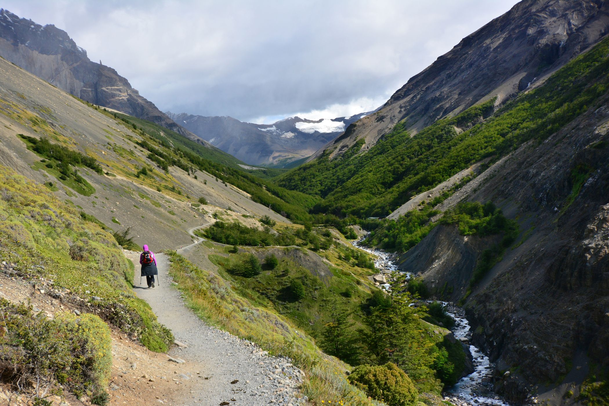 Hike to Mirador Torres, Chile