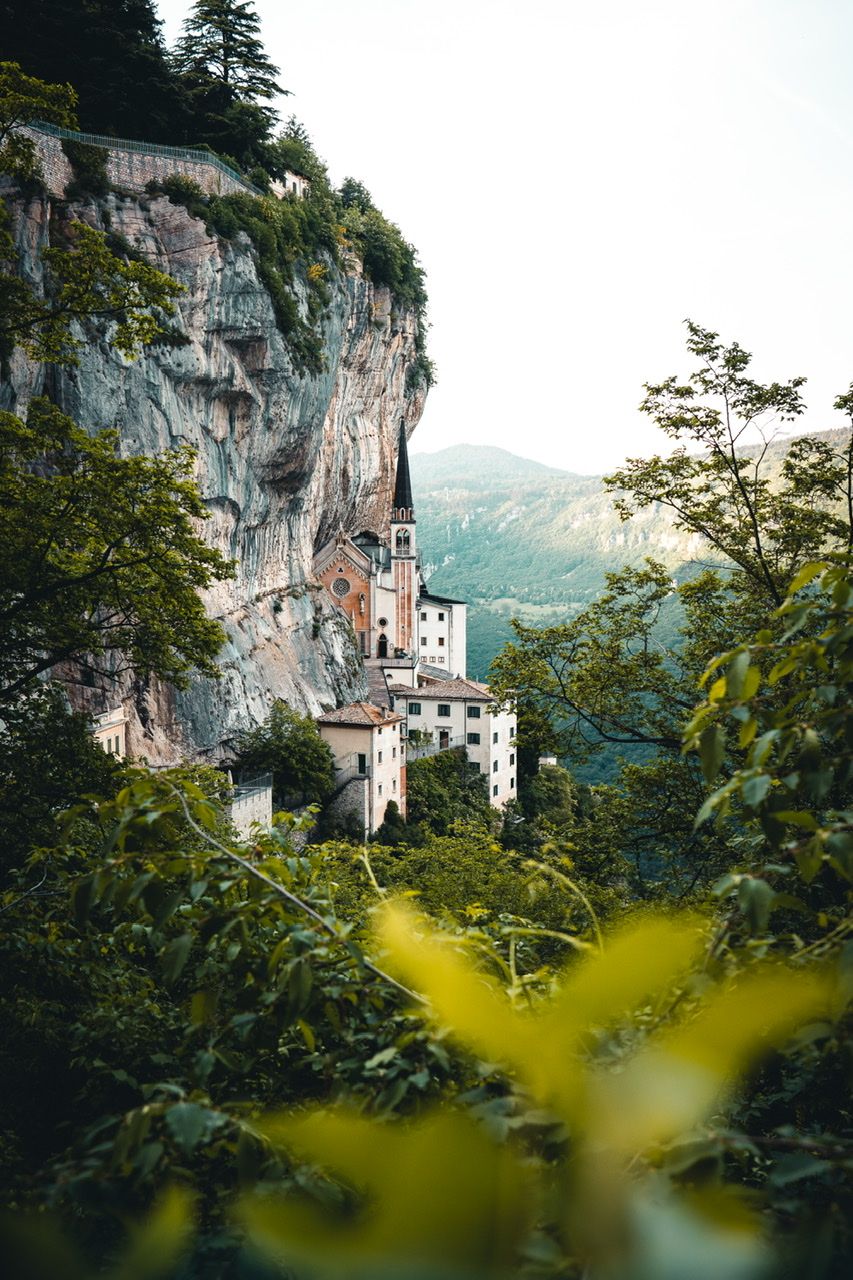 Basilica Madonna della Corona, Veneto, Italy
