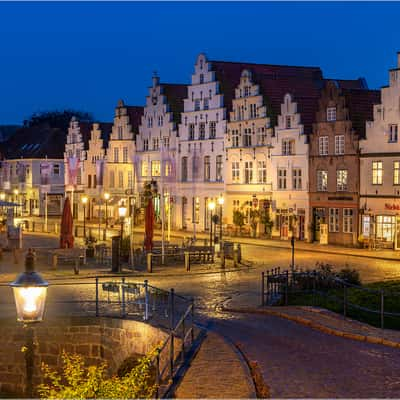 Holländer Houses in Friedrichstadt, Germany