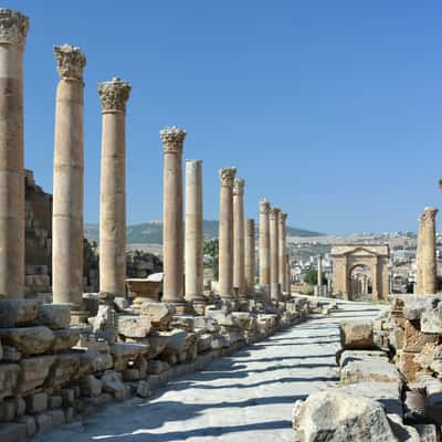 Jerash Cardio Maximus, Jordan