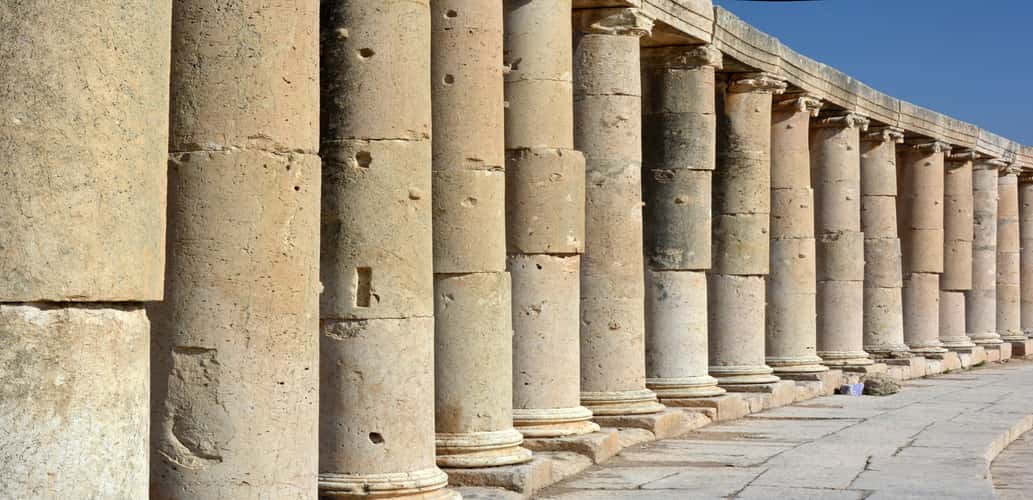 Jerash Columns