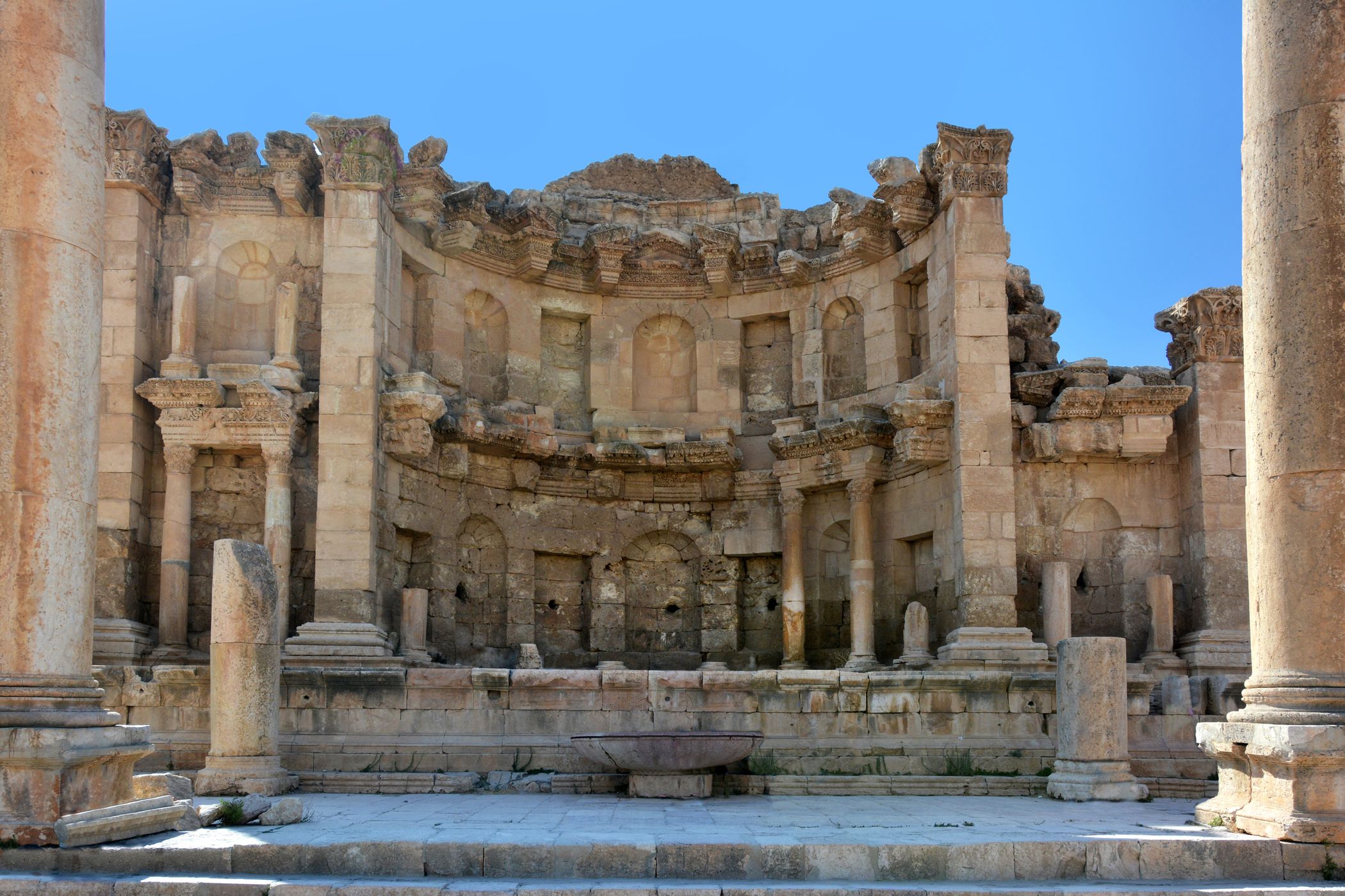 Jerash Nymphaeum, Jordan