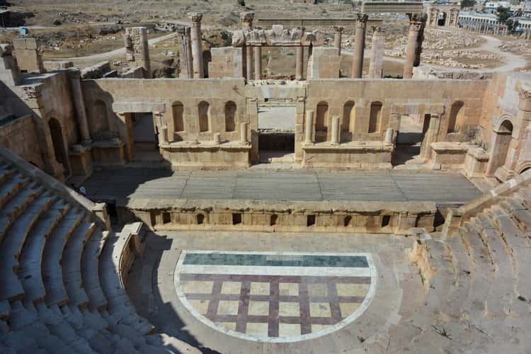 Jerash : theater Nord