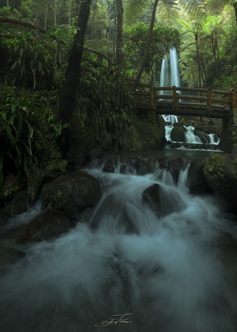 Jumog Waterfall, Solo, Central Java, Indonesia