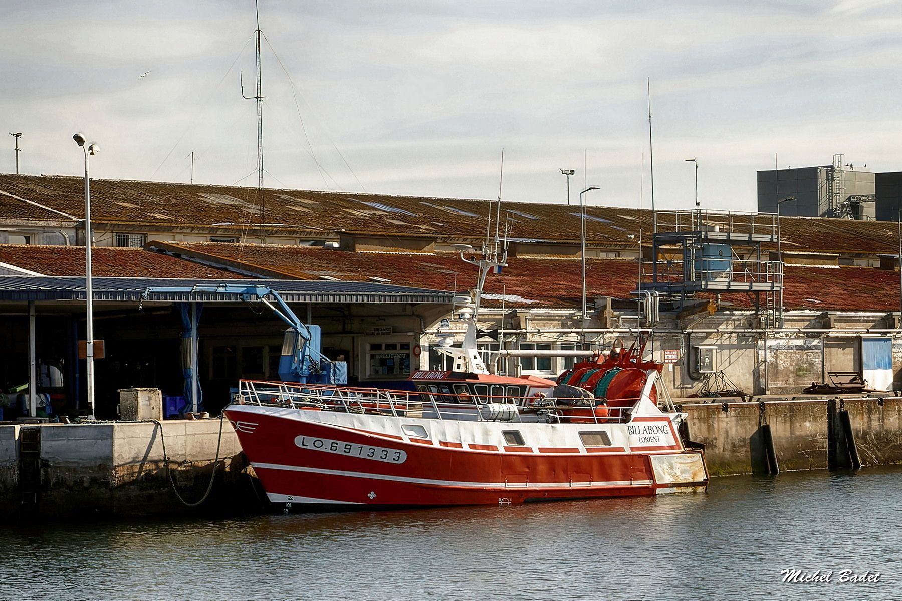 Keroman fishing port, France