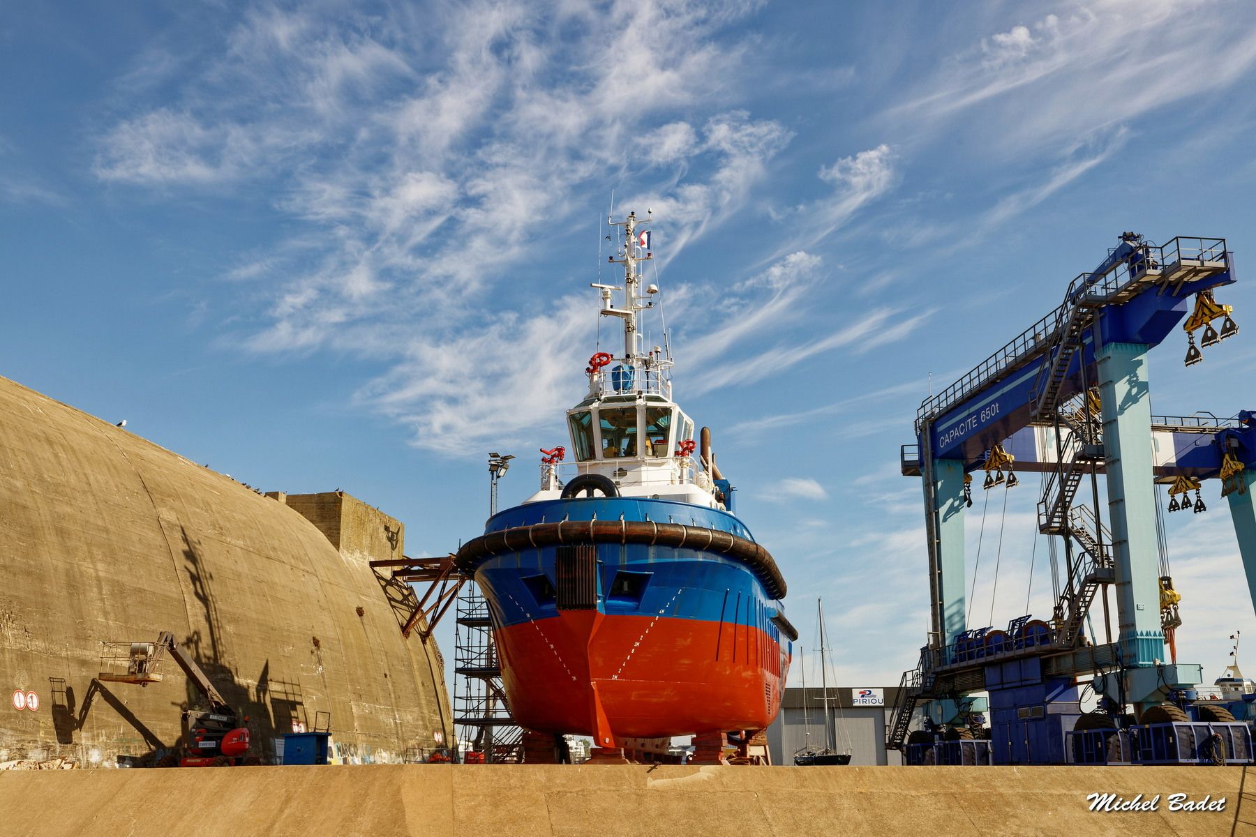 Keroman fishing port, France