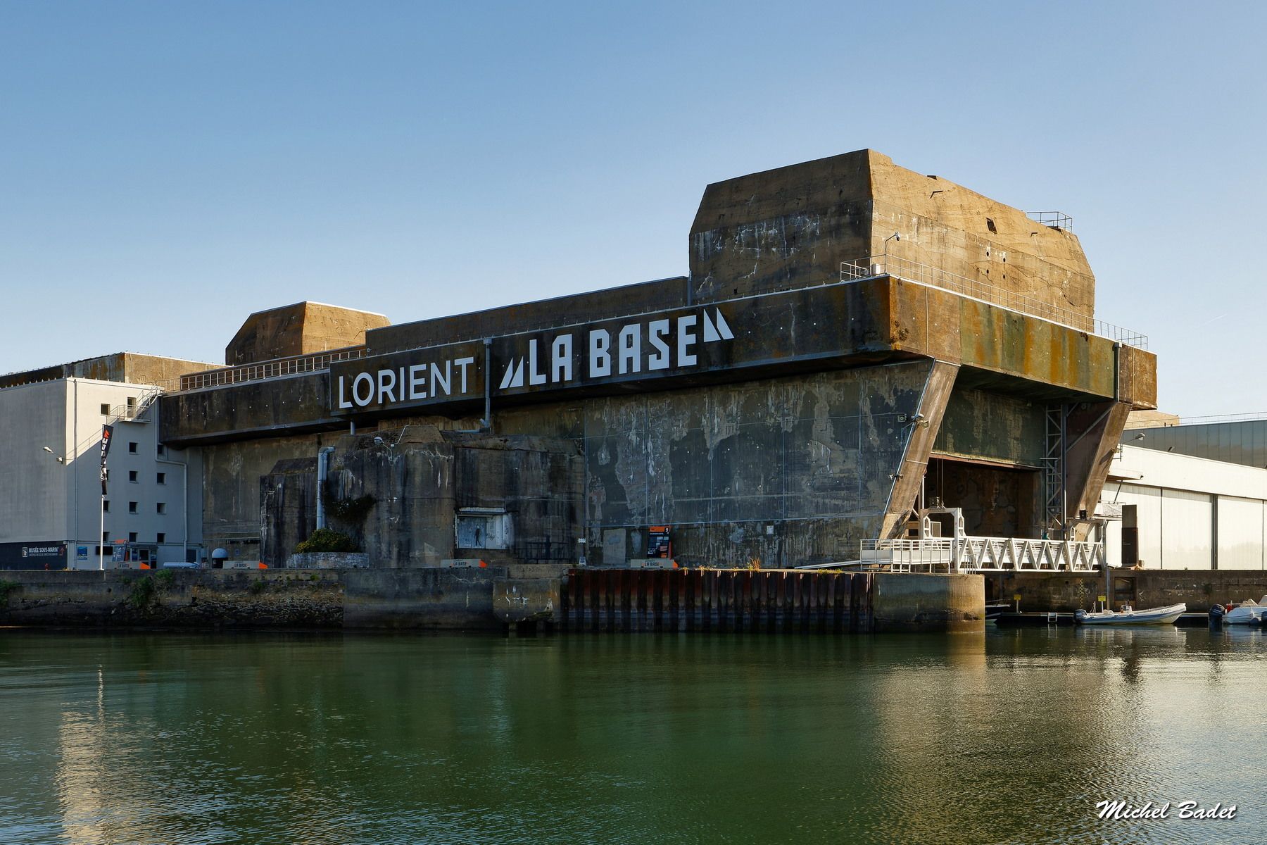 Keroman submarine base in Lorient, France
