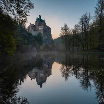 Kriebstein Castle upstream, Germany