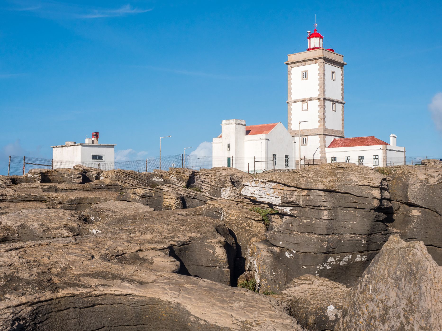 Lighthouse of Cabo Carvoeiro, Portugal