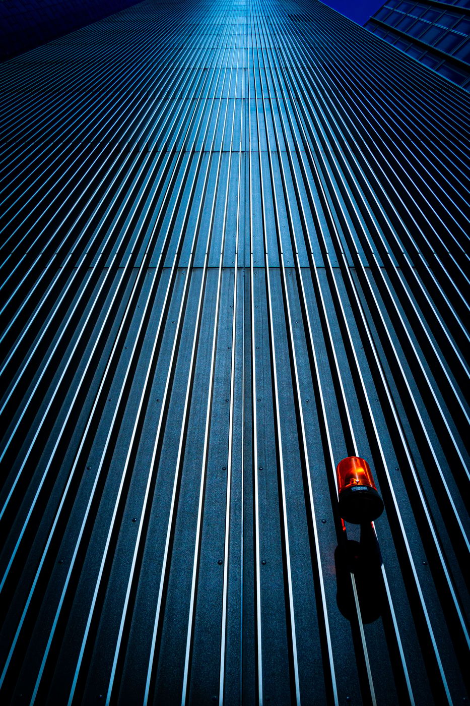 Lamp at Garden Tower, Frankfurt am Main, Germany