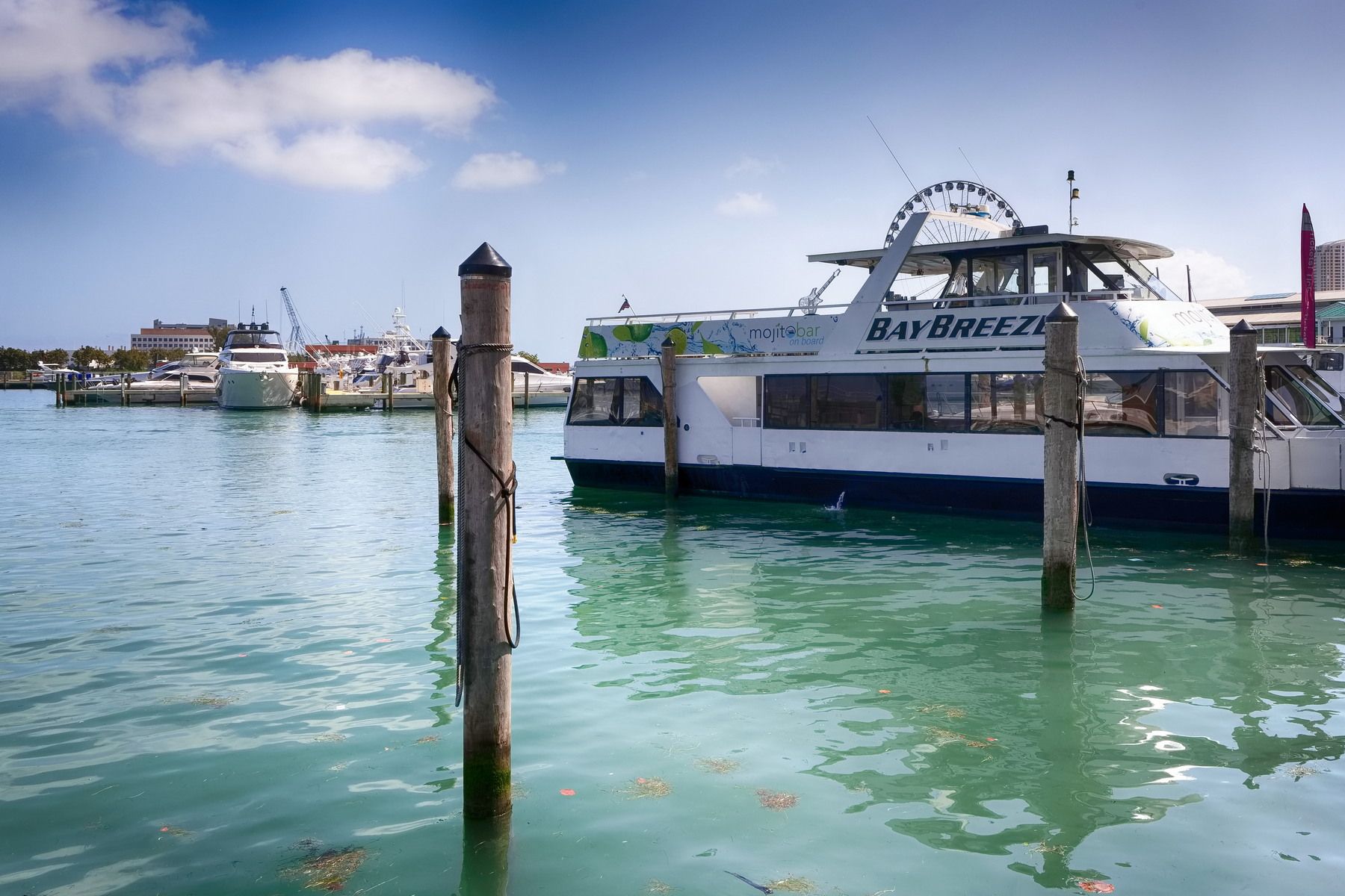 Miami harbour, USA