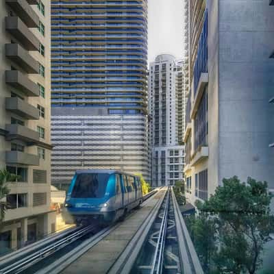 Miami, metromover, USA