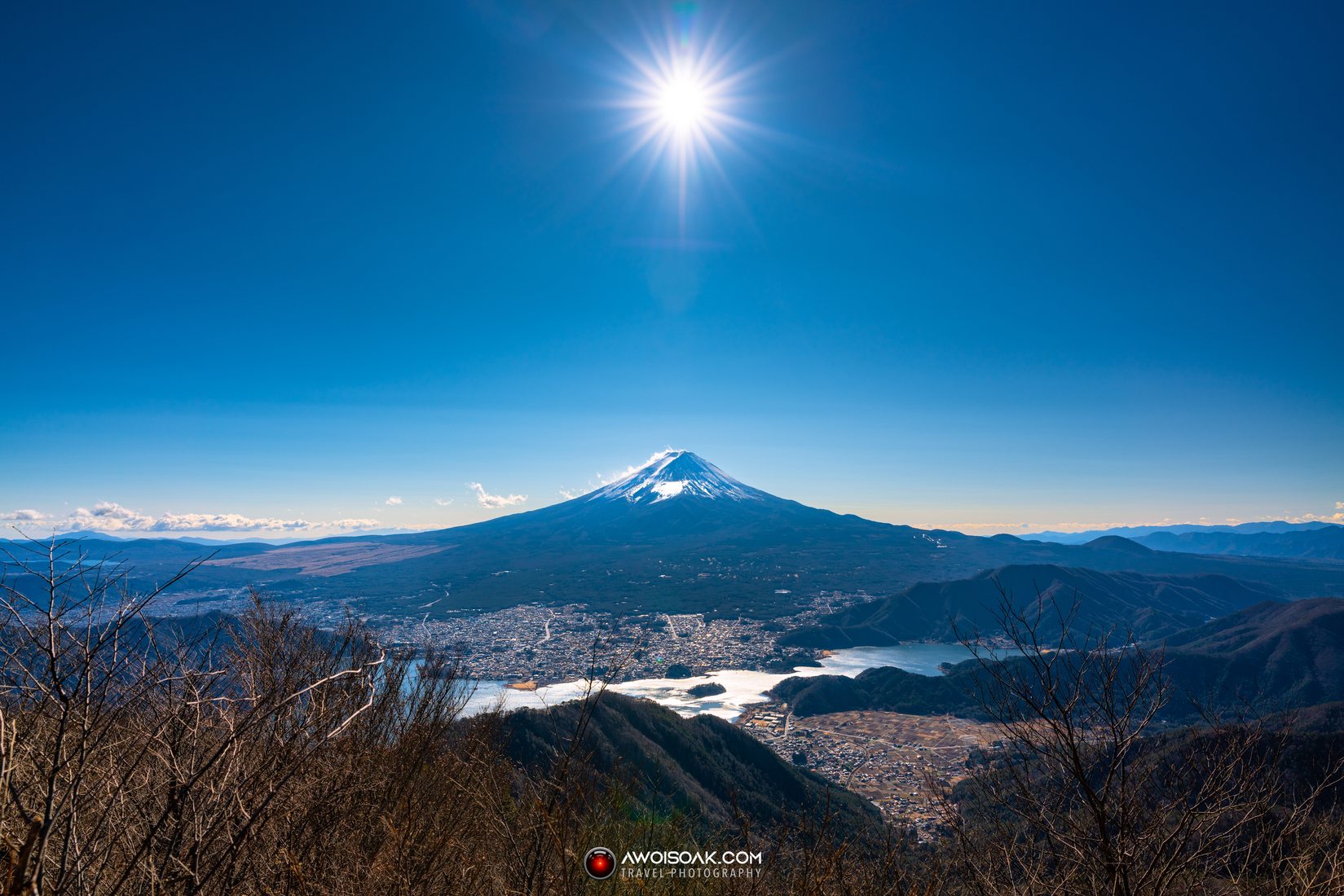 Mt. Fuji from Mt. Kurodake, Japan