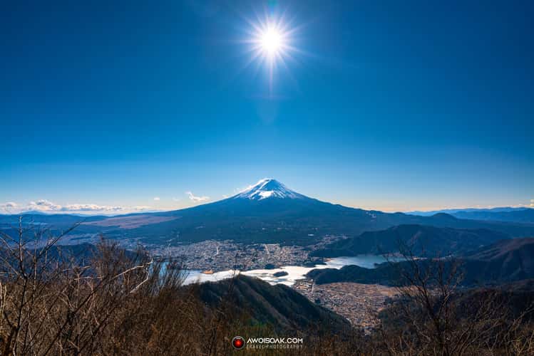 Mt. Fuji from Mt. Kurodake