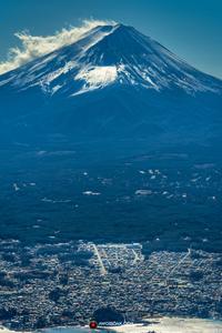 Mt. Fuji from Mt. Kurodake