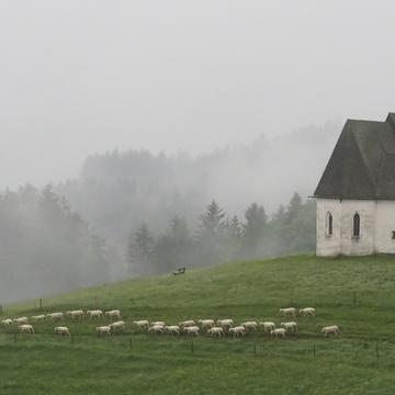 Mystic old church, Austria