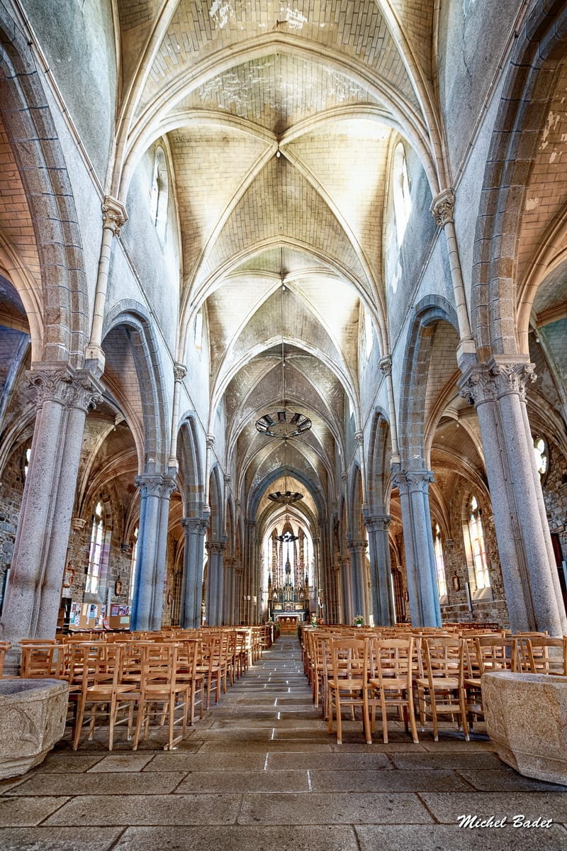 Notre-Dame Church of Combourg, France