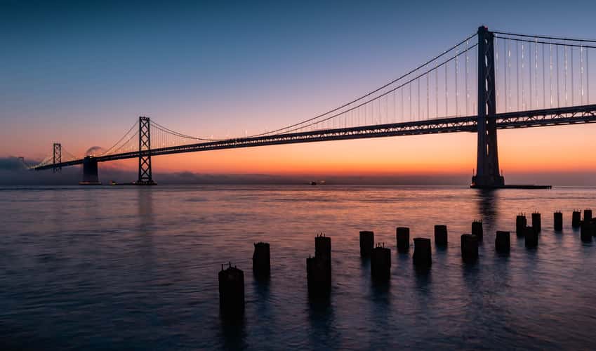 San Francisco Bay Bridge, Embarcadero, CA