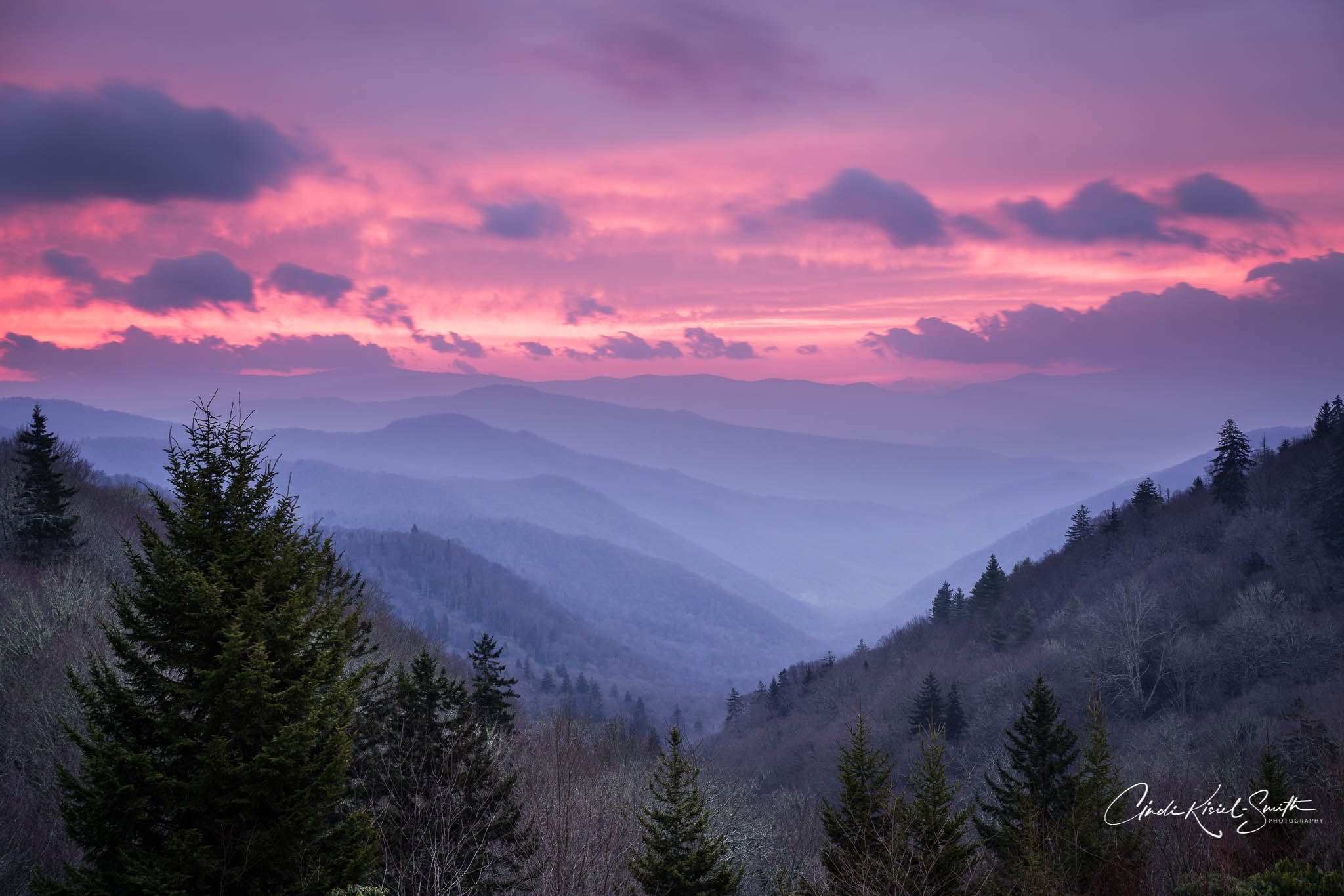 Oconaluftee Overlook, USA