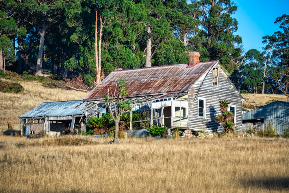 Old House Drip Beach, Cygnet, Tasmania, Australia