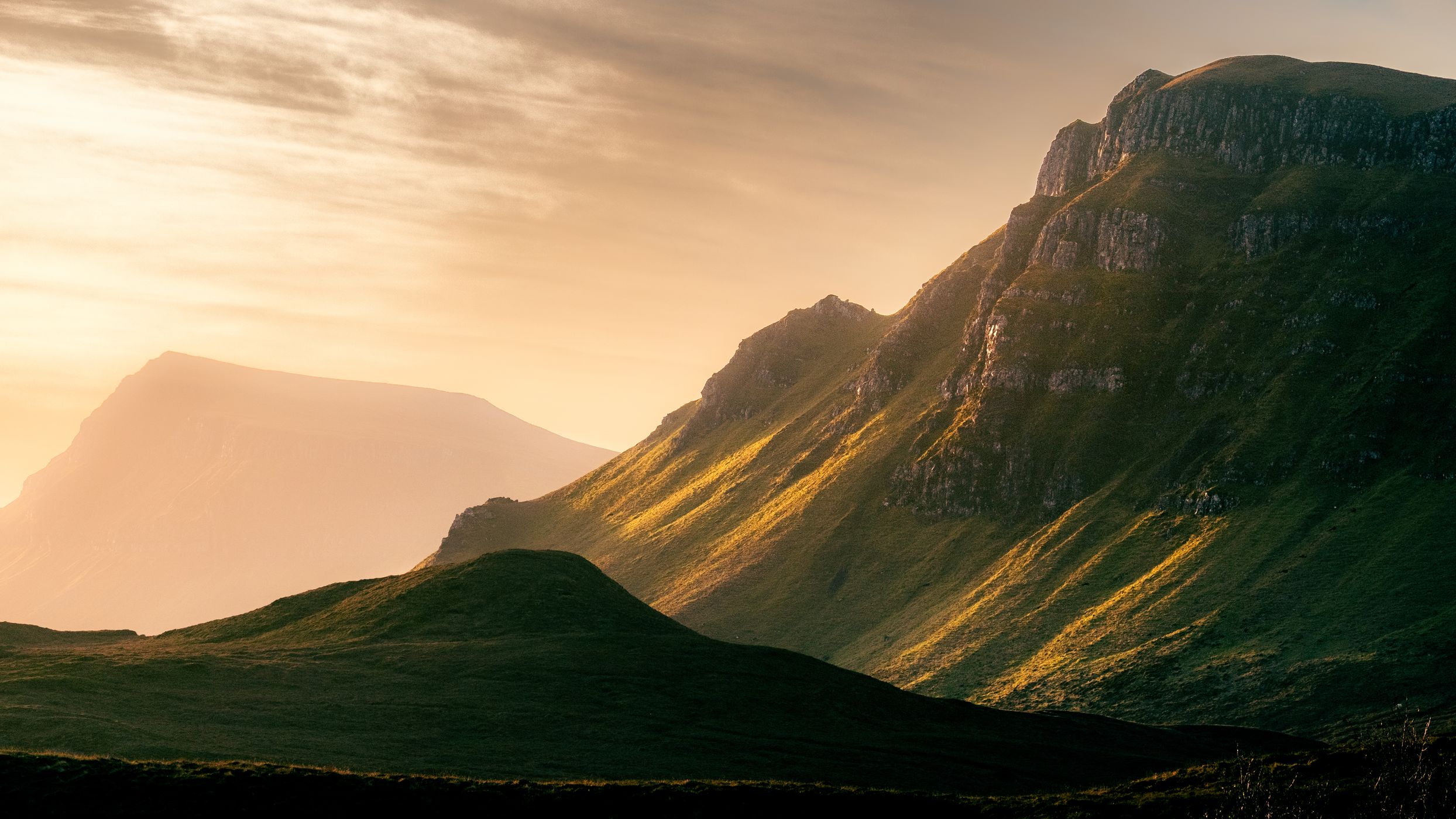 The Cullins seen from the Storr, United Kingdom