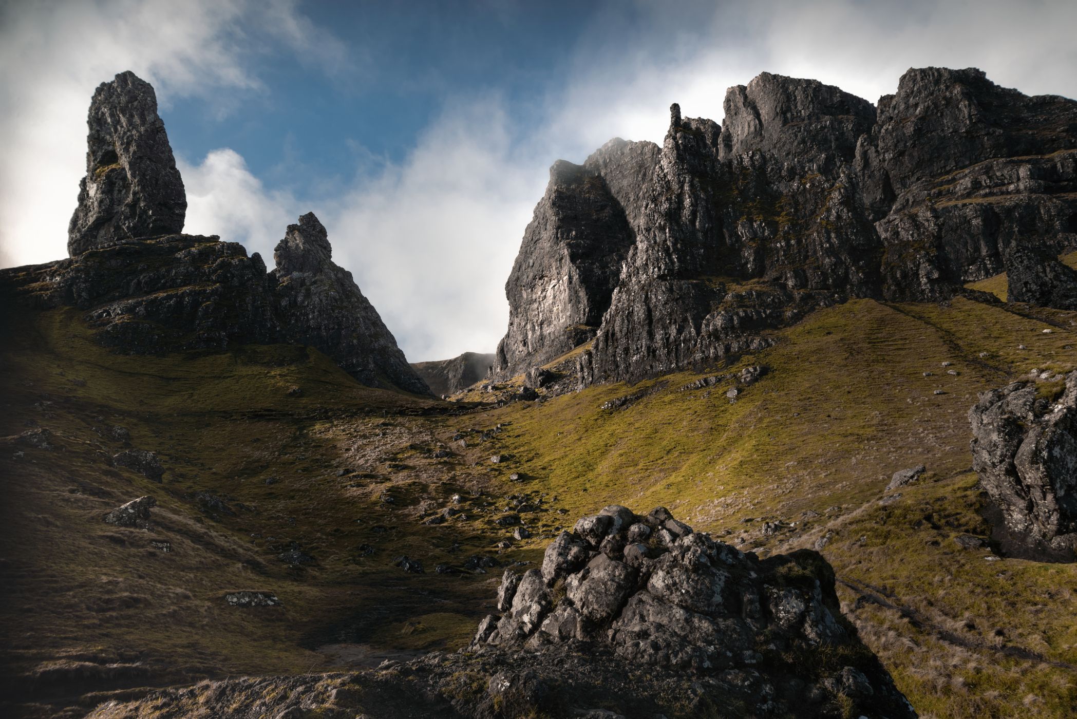 The Cullins seen from the Storr, United Kingdom